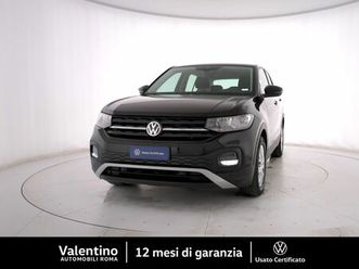 volkswagen t-cross 1.0 tsi urban bmt del 2019 usata a roma