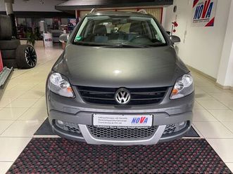 volkswagen golf plus 1.6 crossgolf*tüv neu*8xalu*szh*s-heft