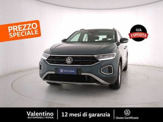 volkswagen t-roc 2.0 tdi life 115cv del 2024 usata a roma