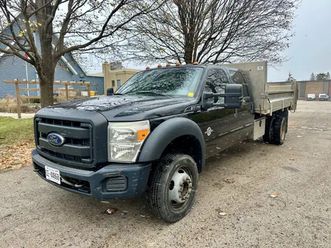2015 ford f550 4x4 dump truck