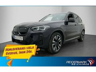 bmw ix3 charged plus värmare m sport pano hud 360° h k drag