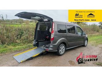 ford grand tourneo connect auto titanium wheelchair access electric tailgate & ramp