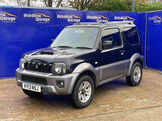 2013 suzuki jimny 1.3 vvt sz4 3dr estate petrol manual
