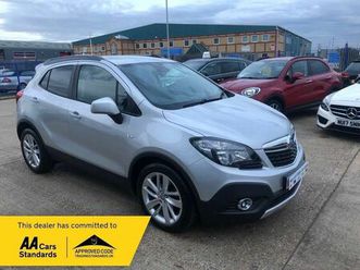 vauxhall mokka 1.4i turbo exclusiv suv 5dr petrol manual 2wd euro 6 (start/stop) (140 ps)