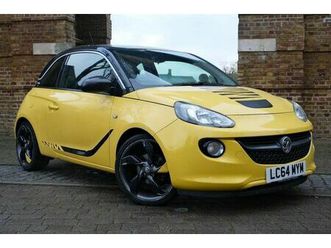 vauxhall adam 1.4 16v slam hatchback 3dr petrol manual euro 5 (100 ps)
