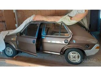 fiat ritmo targa oro