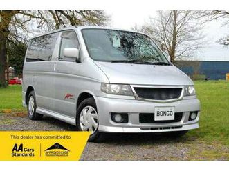 mazda bongo 2.0l silver auto petrol 2005