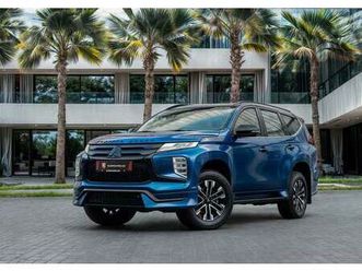 mitsubishi montero sport montero sport prime edition | 2,057 p.m | 0% downpayment | al habtoor warranty