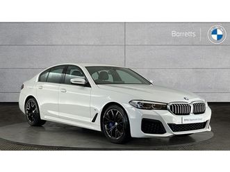 bmw 5 series 530d xdrive m sport saloon 3.0 4dr
