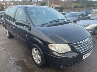 chrysler grand voyager 2.8 crd executive 5dr low miles - 7 seats - 1 owner mpv 2007, 72000 miles, £5000 - 33001355 - exchangeandmart.co.uk