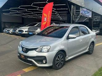 toyota etios 1.5 platinum sedan auto