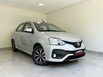 toyota etios 1.5 platinum sedan auto