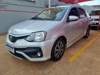toyota etios 1.5 platinum sedan auto