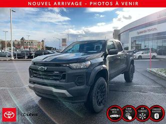 chevrolet colorado 2024 trail boss cabine multiplace 4rm