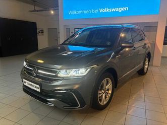 volkswagen tiguan allspace r-line 4mot*el.leder*standh*ahk*