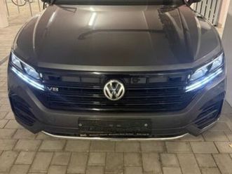 volkswagen touareg 4.0 v8 tdi 4motion r line black stand pa