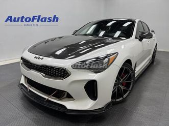 used 2019 kia stinger gt, awd, stage 2, hood & aileron carbone