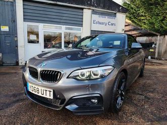 2018 bmw 2 series 2.0 220i m sport (181bhp) convertible 2d auto