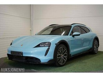 2022 porsche taycan, 4 cross turismo-matrix|massasje, 78000km