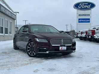 used 2017 lincoln continental 4dr sdn reserve