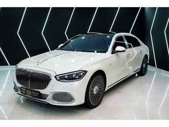 mercedes-benz s 680 maybach rear executive package, burmester 4d audio, gargash warranty + service!!