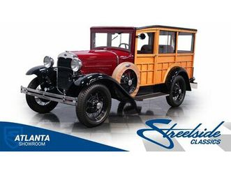 1930 ford model a woody wagon