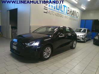audi a3 sportback 30 tdi s tronic business advanced del 2023 usata a piacenza