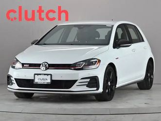 2019 volkswagen golf gti rabbit w/ apple carplay, heated front s