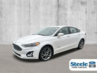 used 2019 ford fusion hybrid titanium
