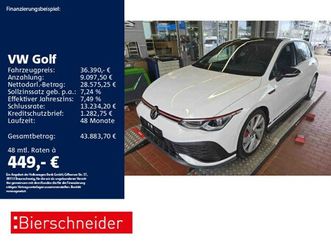 golf 8 gti 2.0 tsi dsg clubsport 45 akra v/max pano dcc 19