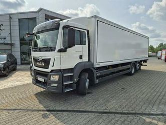 man tgs 26.400 / kontener + izoterma / 1 wl / zarejestrowany / webasto laziska górne