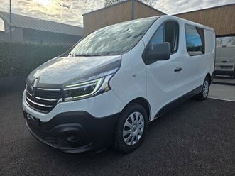 renault trafic 2.0l dci 120ch / 6 places / grand confort / cabine approfondie / l1h1
