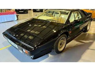 1986 lotus esprit noir manuel, 5 vitesses conduite à droi...