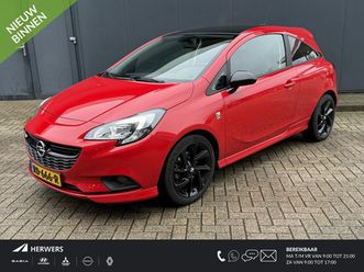 opel corsa - 1.0 turbo black roof edition / navigatie / airco / cruise control / bluetooth / sensoren a