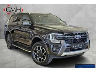 2025 ford everest 3.0d v6 wildtrack awd auto