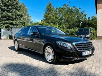 mercedes-maybach s 600 | 65.000 km | v12 biturbo | rubinschwarz |