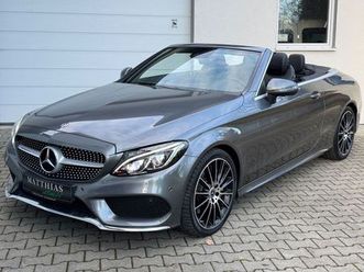 mercedes-benz c 300 cabrio amg line/360/navi/multibeamled/alca