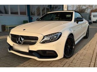 mercedes-benz c 63s amg cabrio burmester night paket head up