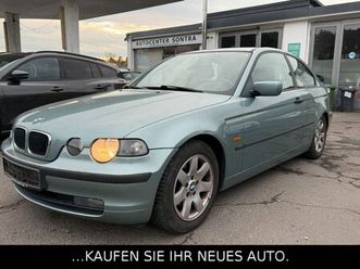 bmw 316ti baureihe*e46* 3 compact * wenig km*klima