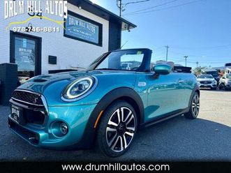 used 2020 mini convertible cooper s