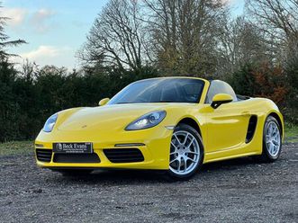 2016 - 2.0 718 boxster semi-auto 2dr