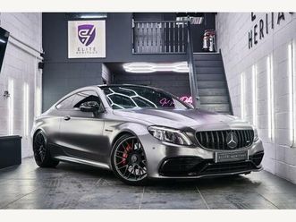 4.0 c63 v8 biturbo amg s night edition prem plus (premium plus) spds mct euro 6 (start/stop) 2dr
