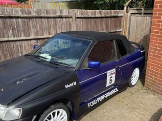 1993 ford escort si, project runs and drives swap