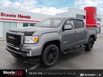 used 2021 gmc canyon 4wd elevation