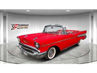 1957 chevrolet bel air rouge automatique in états-unis -...