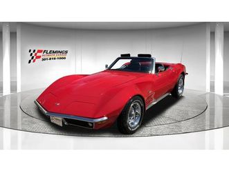 1972 chevrolet corvette zr2 c3 stingray a vendre