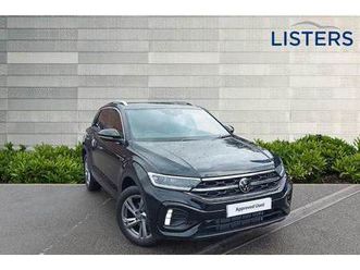 2025 volkswagen t-roc 1.5 tsi r-line 5dr hatchback petrol manual
