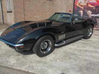 ② cabriolet chevrolet corvette stingray v8 1969 — oldtimers & ancêtres — 2ememain