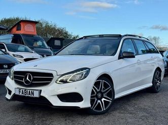2015 mercedes-benz e class estate 3.0 e350 v6 amg night edition (premium plus)