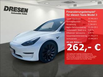 tesla model 3 dual awd tesla performance awd(393 kw 53